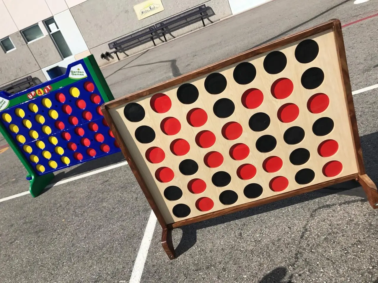 Oversized Connect Four Games Garden Games Up 4 It Outdoor Event Production Las Vegas