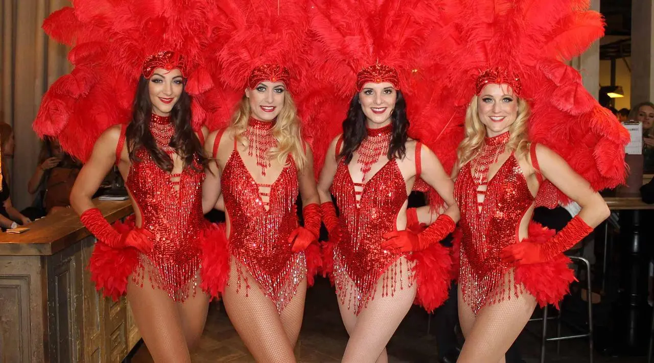 Casino Night Event Production Las Vegas Showgirls Header