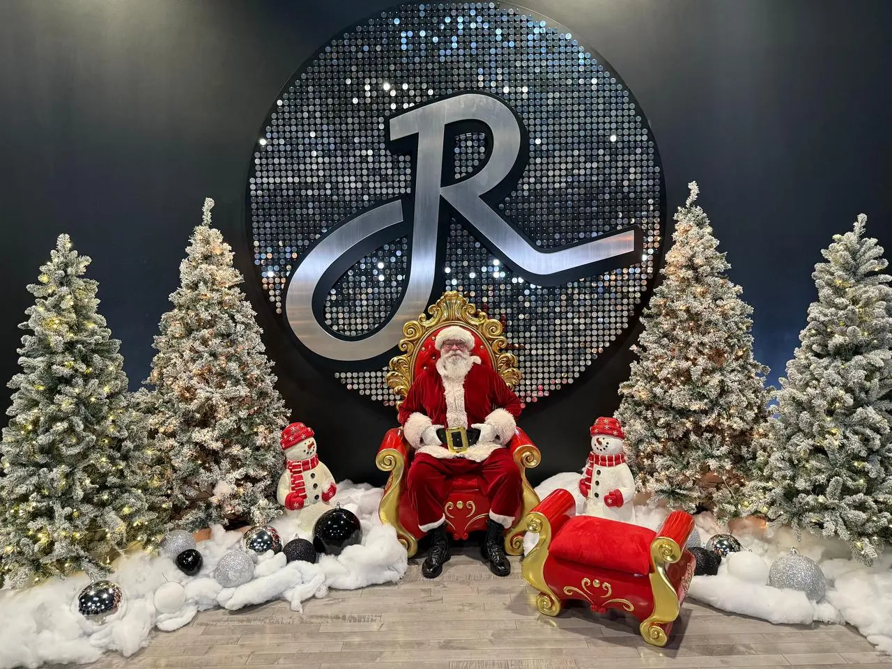 Corporate Holiday Celebration Festive Decorations Event Production Las Vegas