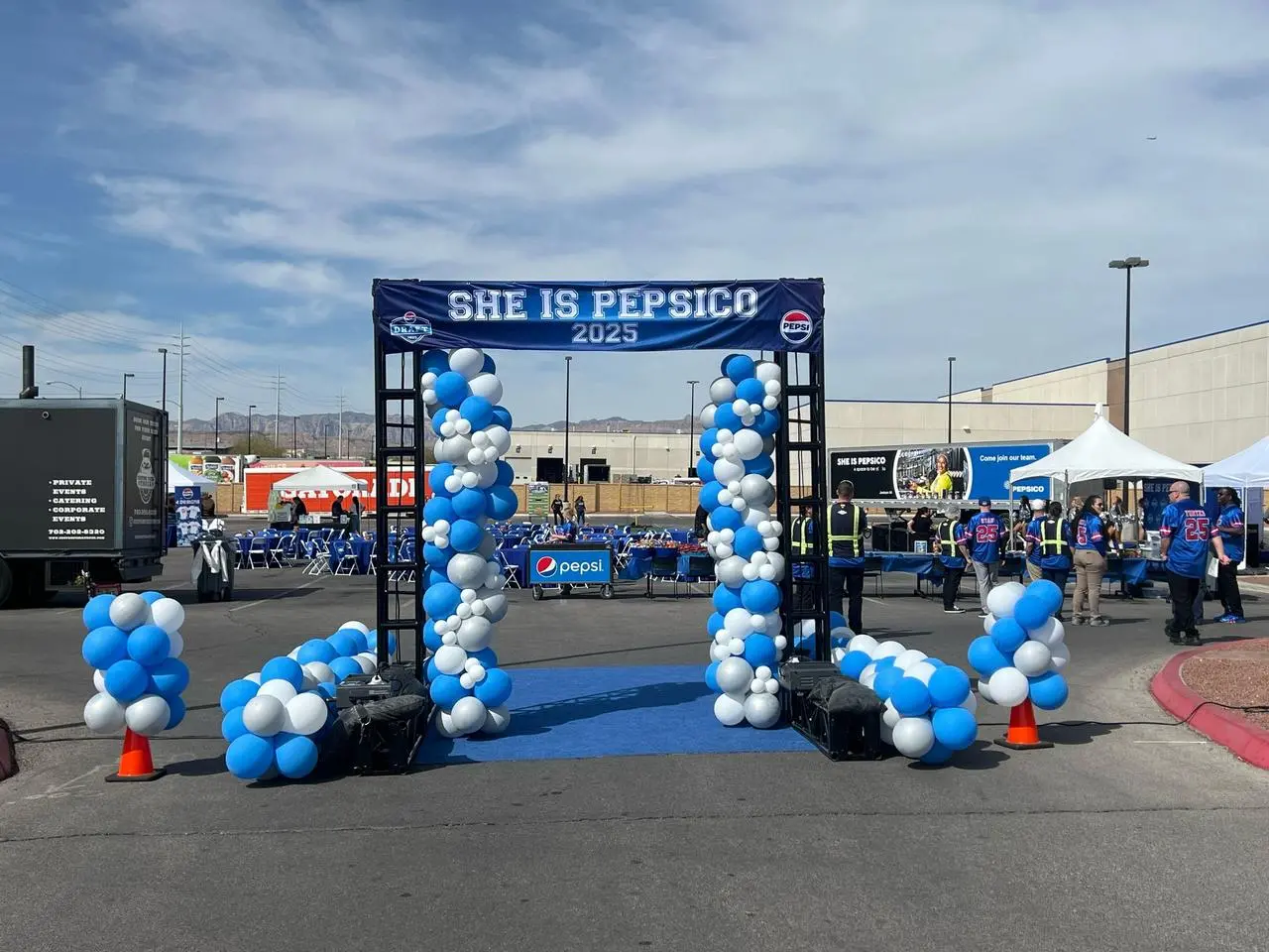 Winter Holiday Party Festive Decorations Event Production Las Vegas