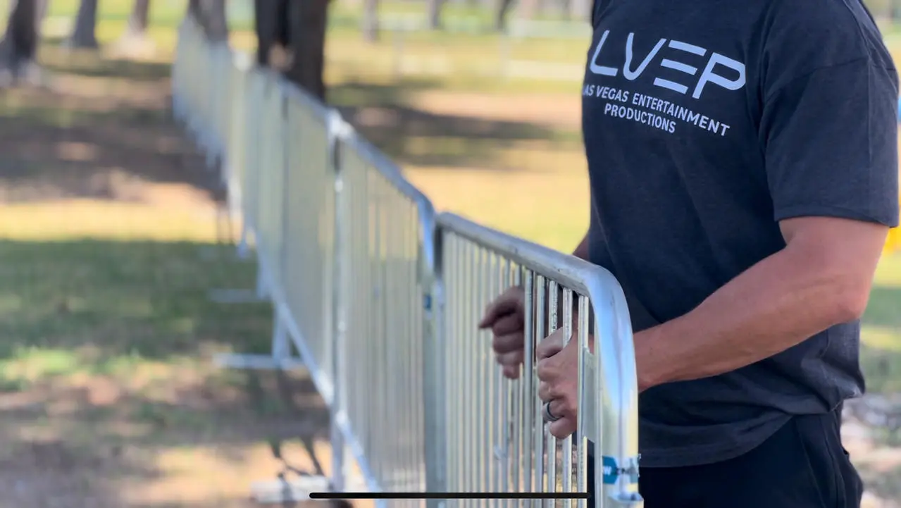 Stanchion Pedrail Crowd Control Barriers Header Las Vegas Event Production
