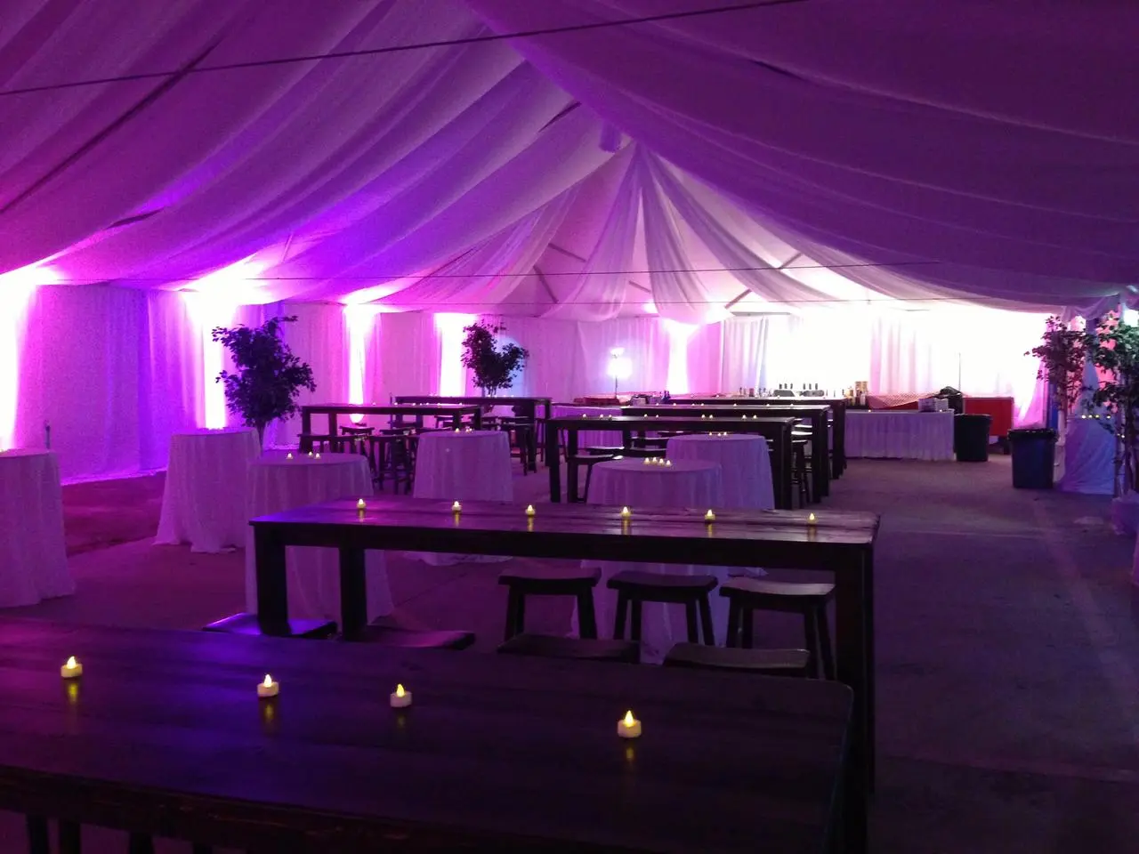 Luxury Specialty Tent Installation